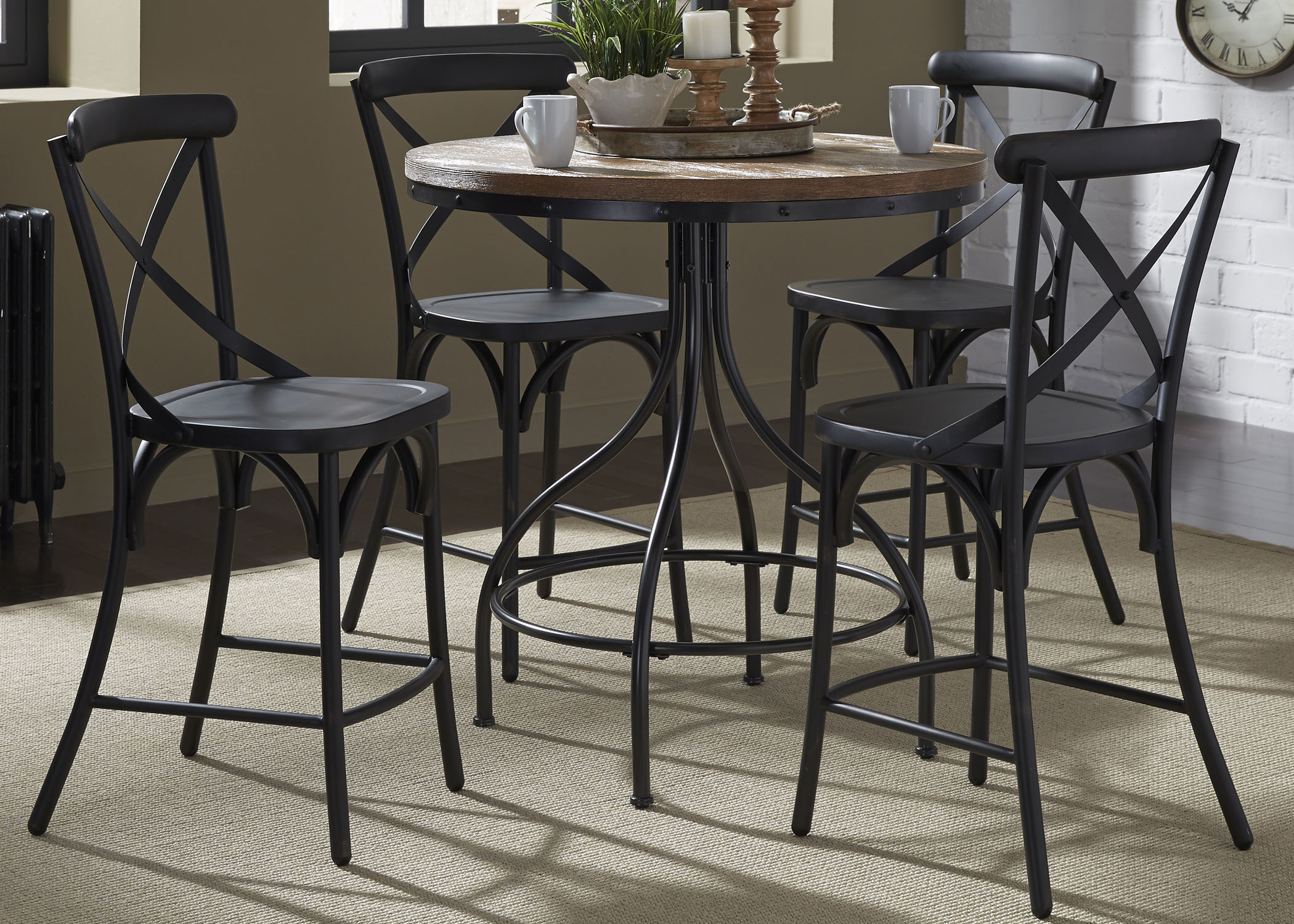 Pub table hotsell chairs with backs